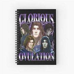 Viktor Fan Art Gamer Movies Vintage 90s Spiral Notebook
