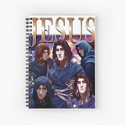 Viktor Jesus Spiral Notebook