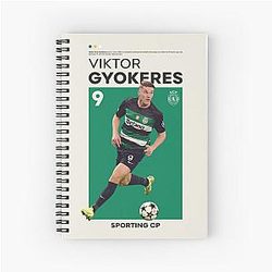 Viktor Gyokeres Spiral Notebook