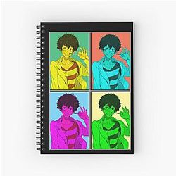 Viktor Licht Mirror Design Spiral Notebook