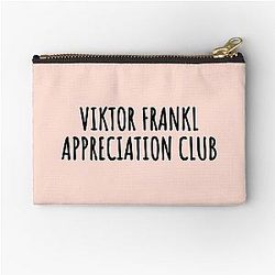 Viktor Frankl Appreciation Club Zipper Pouch