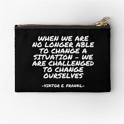 Viktor E. Frankl - Man's Search for Meaning Zipper Pouch