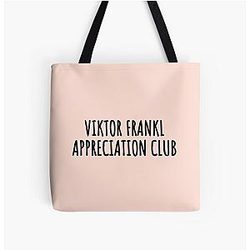 Viktor Frankl Appreciation Club All Over Print Tote Bag