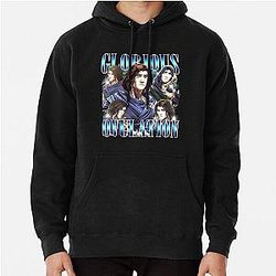 Viktor Fan Art Gamer Movies Vintage 90s Pullover Hoodie Regular Size Large For Men