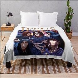 Viktor Jesus Throw Blanket
