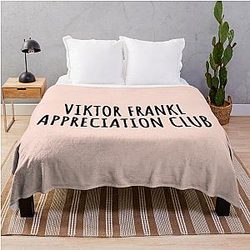 Viktor Frankl Appreciation Club Throw Blanket