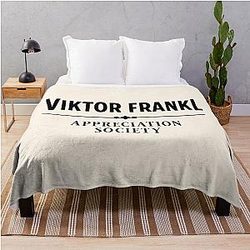 Viktor Frankl Appreciation Society Throw Blanket