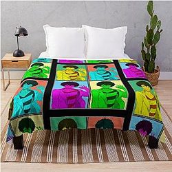 Viktor Licht RGB Mirror Design Throw Blanket