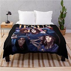 Viktor Jesus Throw Blanket