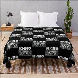 Viktor Tsoi KINO Perfect Gift Throw Blanket
