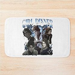 Viktor fan art gamer movies vintage 90s bath mat