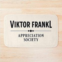 Viktor Frankl Appreciation Society Bath Mat