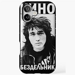 Kino Viktor Tsoi - Grey iPhone Tough Case
