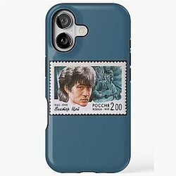 Viktor Tsoi Postage Stamp iPhone Case