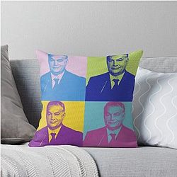 Viktor Orban Throw Pillow