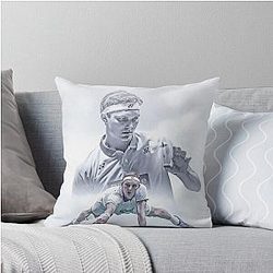 Viktor Axelsen - Denmark Badminton Throw Pillow