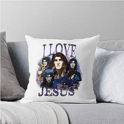 Viktor Jesus Gamer Movies Vintage 90s Throw Pillow