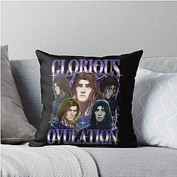 Viktor Fan Art Gamer Movies 90s Throw Pillow