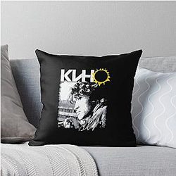 Viktor Tsoi Kino Rock Band Throw Pillow