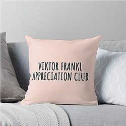 Viktor Frankl Appreciation Club Throw Pillow