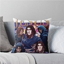 Viktor Jesus Throw Pillow