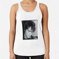 Viktor Tsoi Racerback Tank Top
