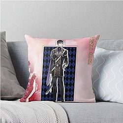 Death is the only ending for the villainess manhwa throw pillow
