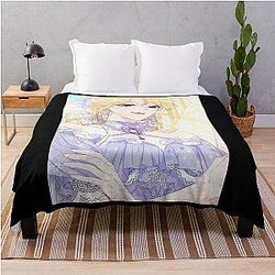 The Villainess Is a Marionette Throw Blanket