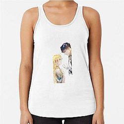 The Villainess is a Marionette Raphael x Cayenne Racerback Tank Top