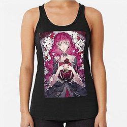 Villains Are Destined to Die Death Is the Only Ending for the Villainess Racerback Tank Top