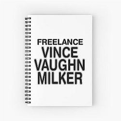 Freelancer - Vince Vaughn Spiral Notebook
