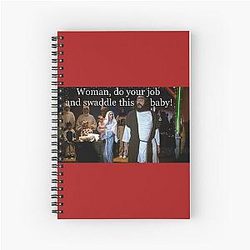 Vince Vaughn Four Christmases Spiral Notebook