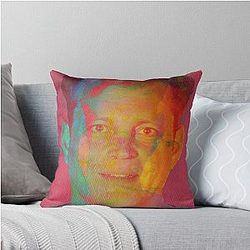 Vince Vaughn Mugshot SABRE Throw Pillow