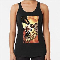 Clay Pigeons Vince Vaughn Racerback Tank Top