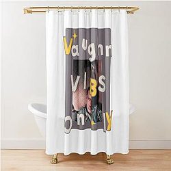 Vince Vaughn T-Shirt Design Shower Curtain