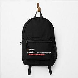 Mentally Committed to Vince Vaughn Backpack