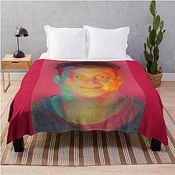 Vince Vaughn Mugshot by Throw Blanket