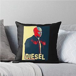Vin Diesel Fan Art Illustration Classic Throw Pillow