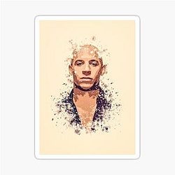 Vin Diesel sticker