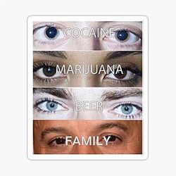Vin Diesel Family Meme Merch - Fast Furious Funny Apparel Sticker