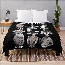 Vin Diesel - Funny Throw Blanket