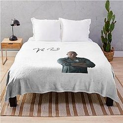 Vin Diesel Autograph Throw Blanket