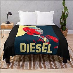 Vin Diesel Fan Art Illustration Classic Throw Blanket