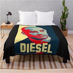 Vin Diesel Fan Art Illustration Classic Throw Blanket