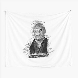 Vin Diesel Abstract Sketch Art Fan Tapestry
