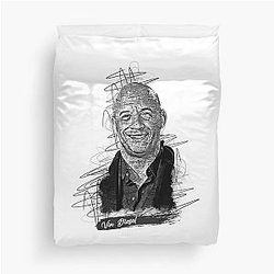 Vin Diesel Abstract Sketch Art Fan art Duvet Cover