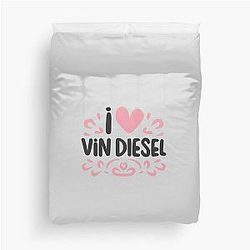 I Love Vin Diesel Duvet Cover