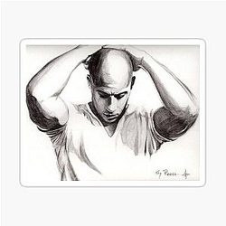 Vin Diesel - Fast Furious Sticker