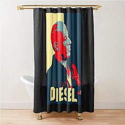 Vin Diesel Fan Art Illustration Hope Poster 131020926 Classic Shower Curtain