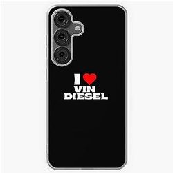 I Love Vin Diesel - White Font Samsung Galaxy Case